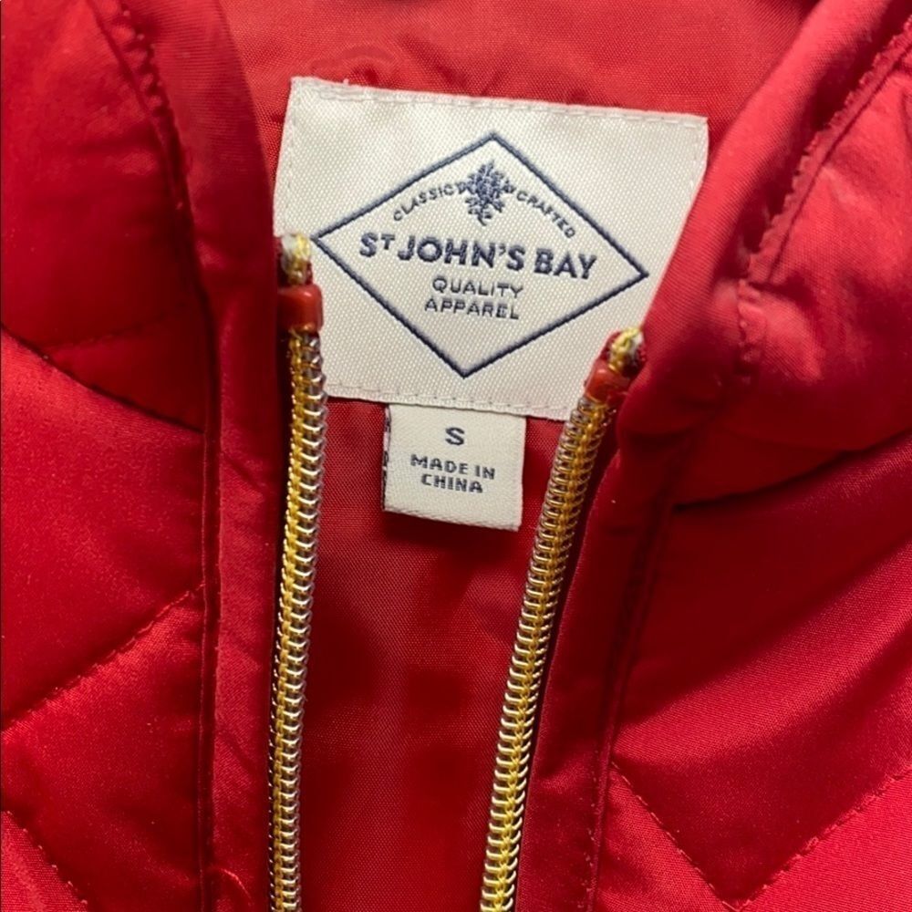St John Bay Rumba Red Vest NWT - Picture 2 of 8